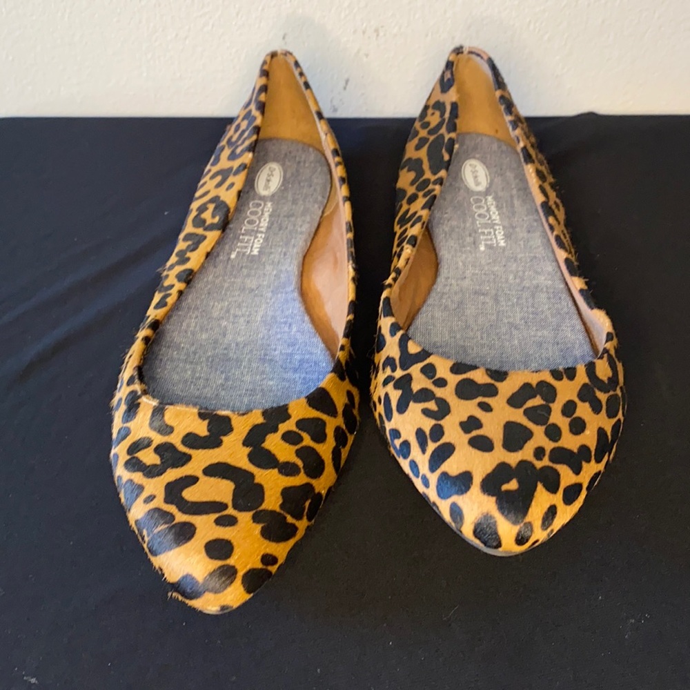 Dr. Scholls Flats--worn but in good condition